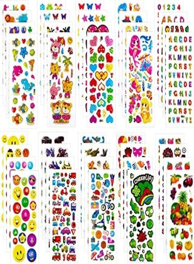 Royals 3D Puffy Stickers for Kids, Multi Design, 150 Stickers, 10sheets - Image 4